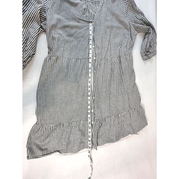 Summer Comfort Dress Rayon / Cotton / Linen Blend Stripes Old Navy - Size XXL - Picture 7 of 10